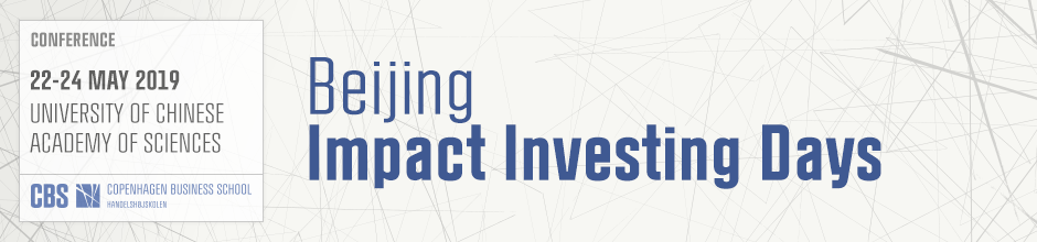 Beijing Impact Investing Days