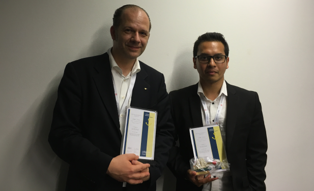 From left to right: Hans-Joachim Schramm and Ziaul Haque Munim