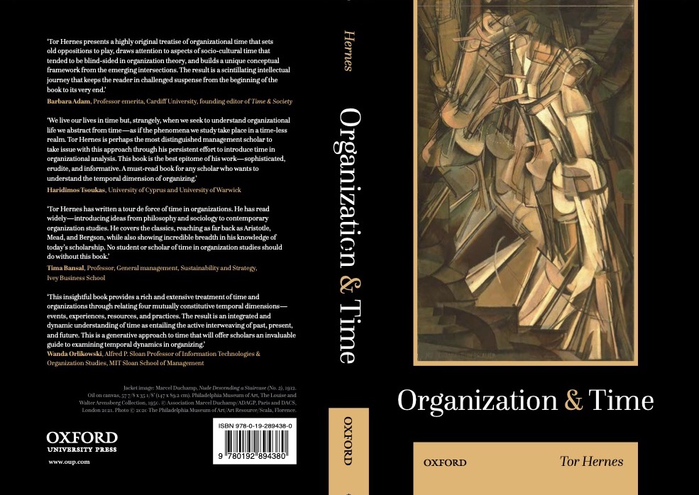 Cover of Organization &amp; Time (Book) by Tor Hernes