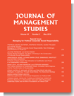 Special Issue: Managing for Political Corporate Social Responsibility