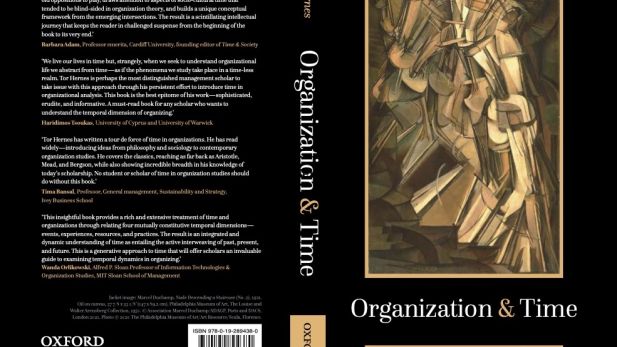 Cover of Organization & Time (Book) by Tor Hernes