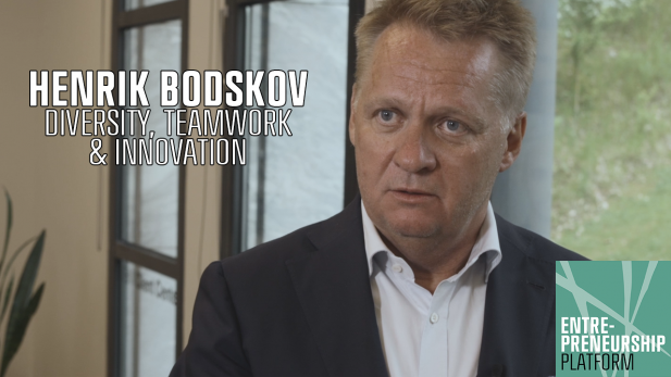 CBS Entrepreneurship Talks: Henrik Bodskov - Diversity, Teamwork & Innovation