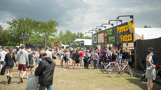 queing at roskilde