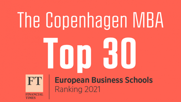 The Copenhagen MBA, Financial Times Ranking