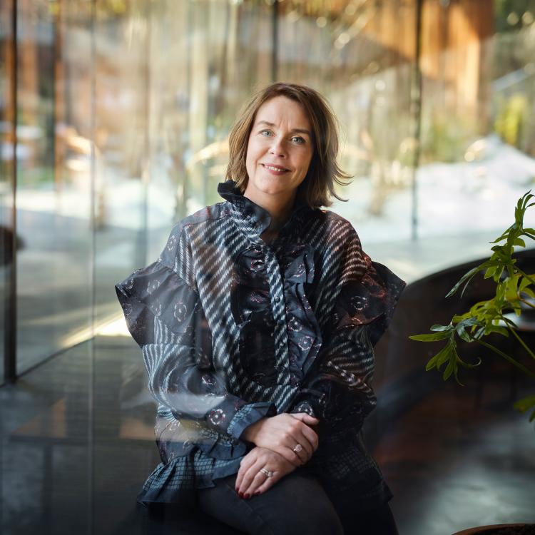 Portrait of Pernille Mehl, CEO of Copenhagen Zoo.