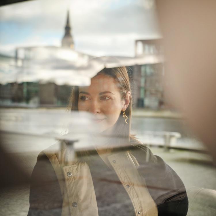Portrait af Iben Justine Hansen