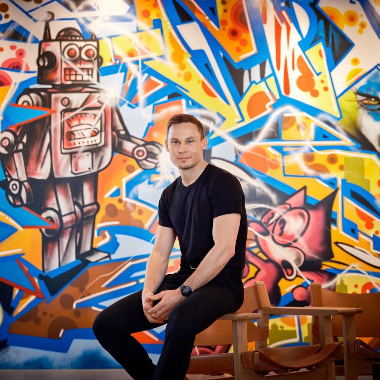 Portrait af Lasse Jørgensen
