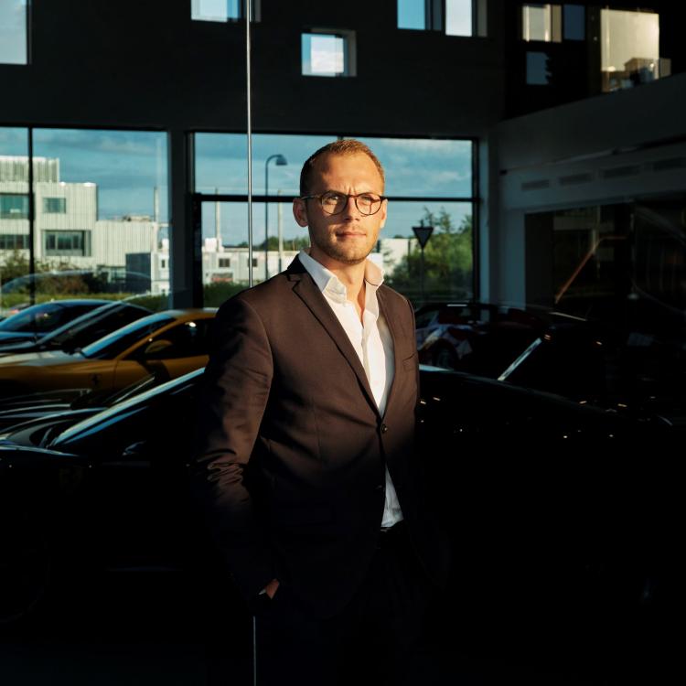 Portrait of Michael Bjerrekær