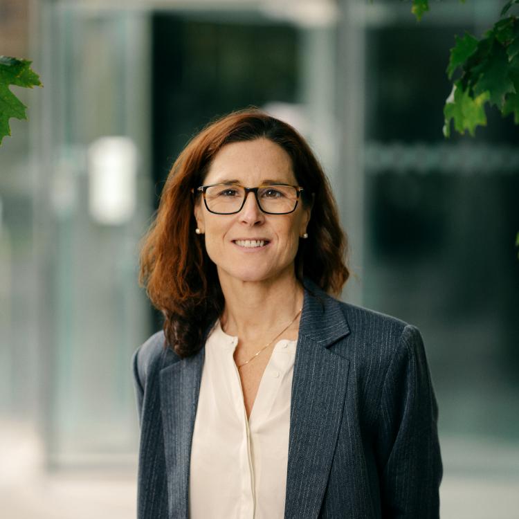 Portrait of Anna Thomasson, Dean of education