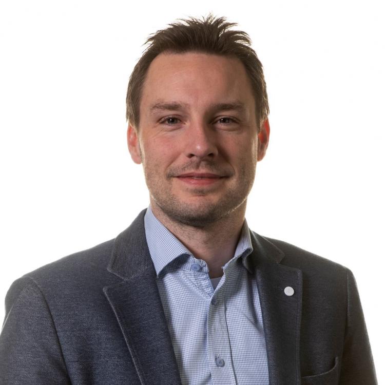 Portræt af Michel van der Borg, Professor ved Institut for Afsætningsøkonomi hos CBS