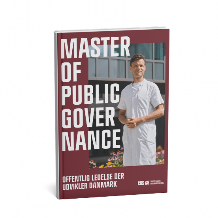 Master of Public Governance brochure