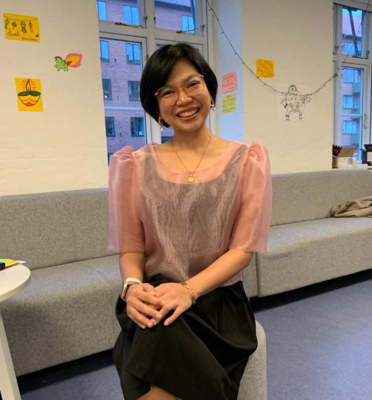 Casual portrait of Jaimie Rose Mingming, alumni from FTMBA