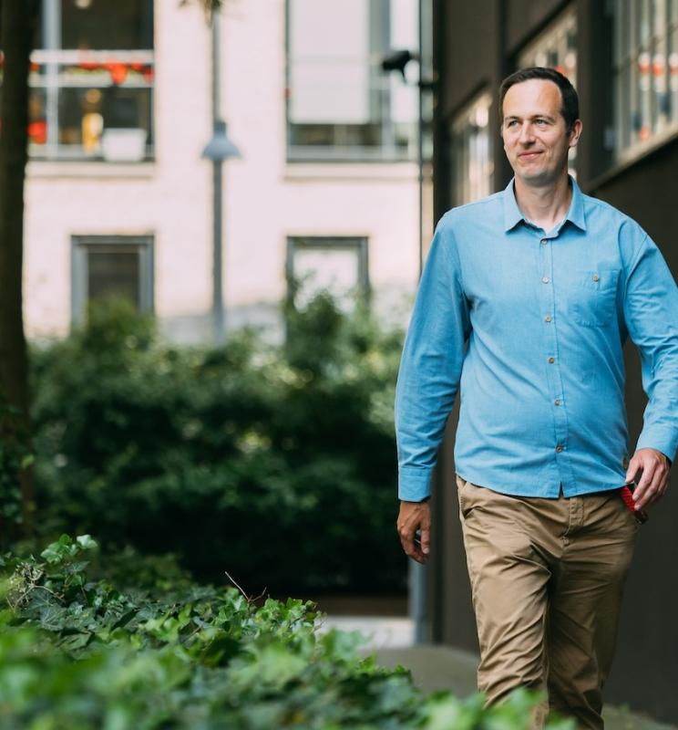 MPG-alumne Stefan Sternfoss i bevægelse