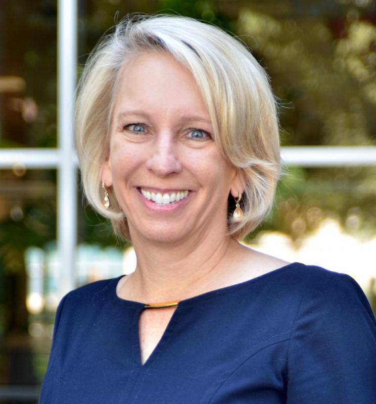 Portrait of Mary Uhl-Bien, Professor of Leadership at Neeley School of Business