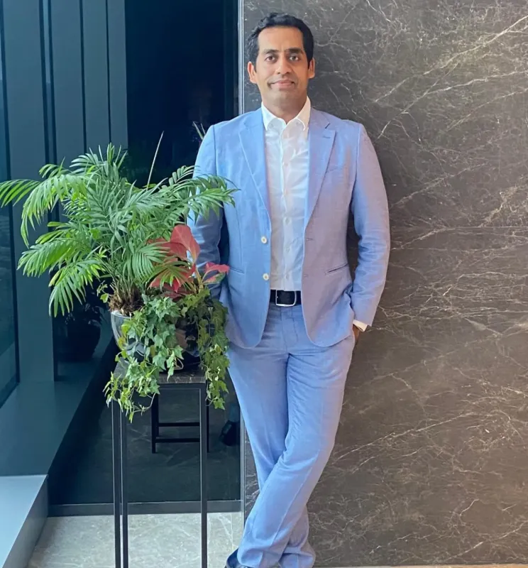 Portrait of Captain Kavi Diwan from Blue MBA