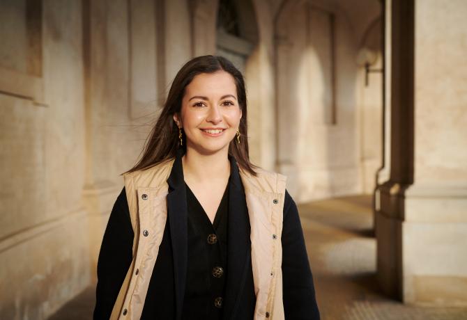 Portræt af Iben Justine Hansen