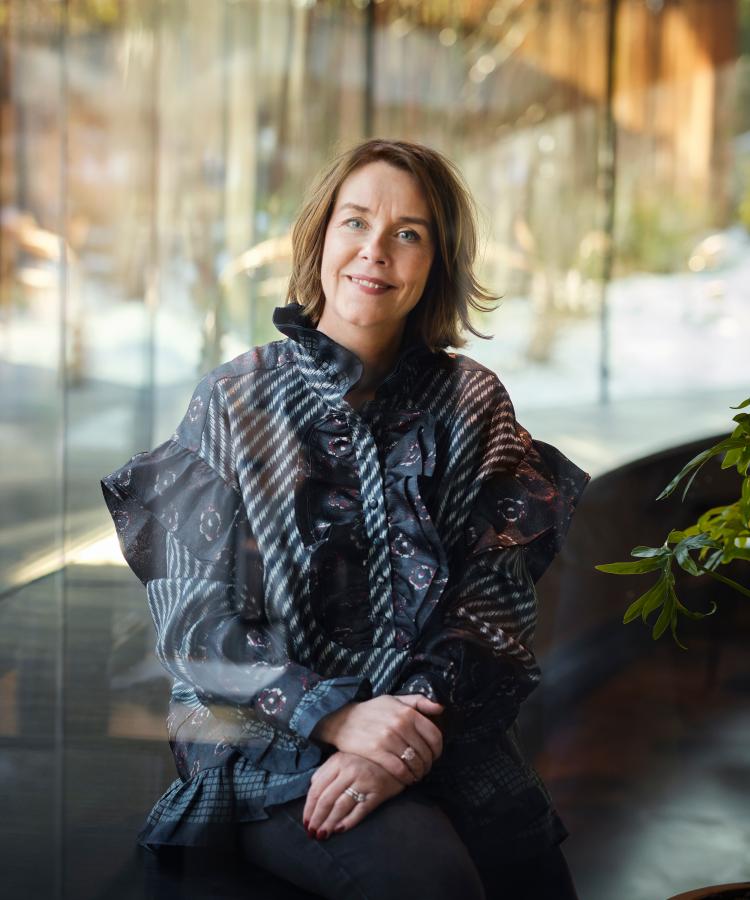 Portrait of Pernille Mehl, CEO of Copenhagen Zoo.