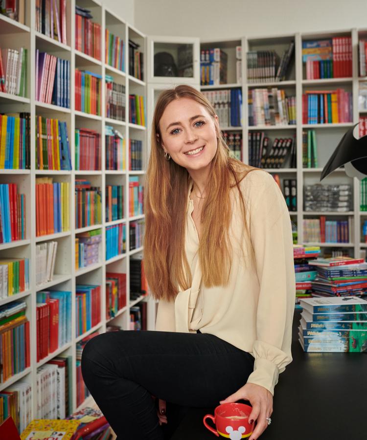 Portræt af Amalie Karnøe