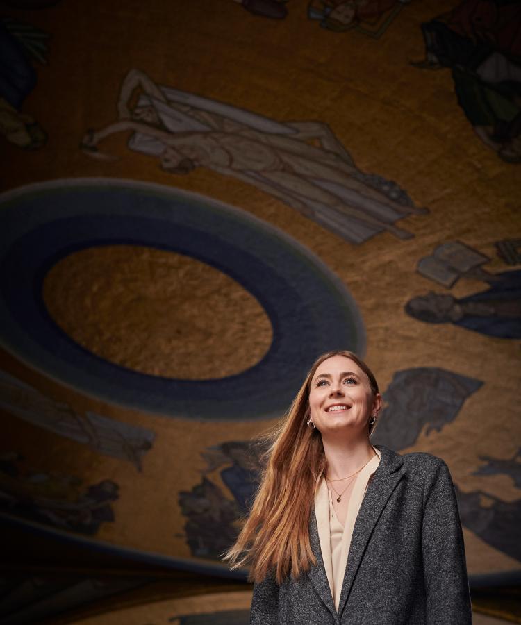 Portræt af Amalie Karnøe