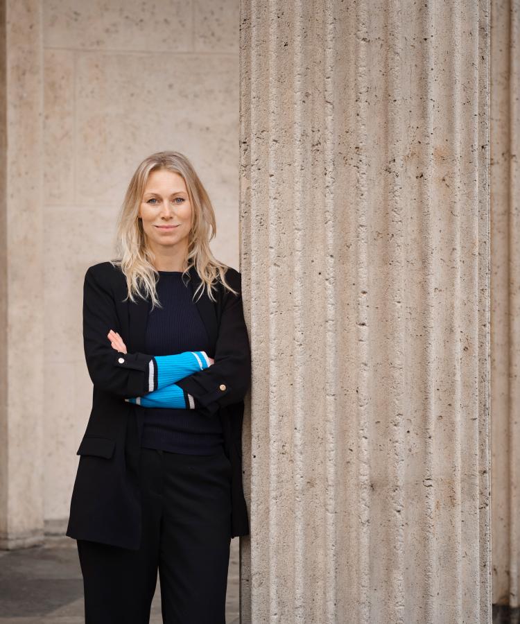 Portræt af Anna Bjerre