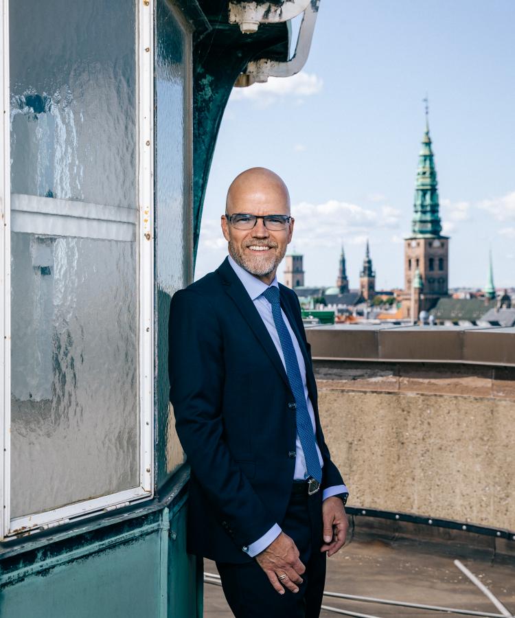 Portræt af Jørn Steenfeldt