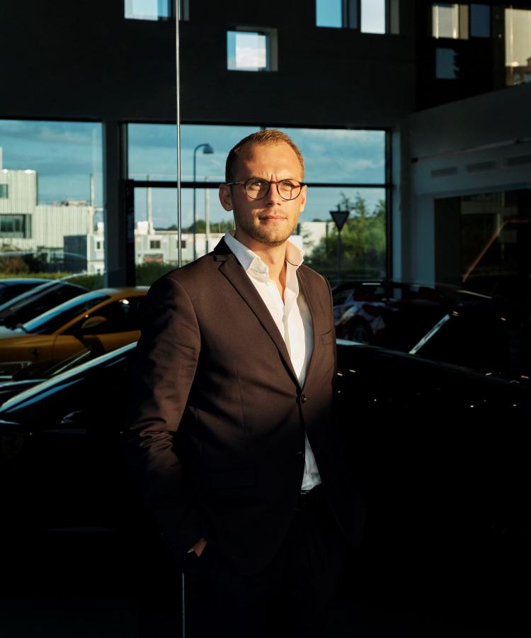 Portræt af Michael Bjerrekær