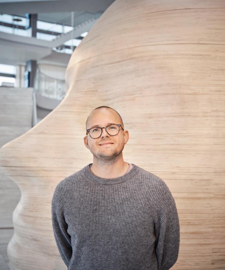 Portræt af Stig Debois