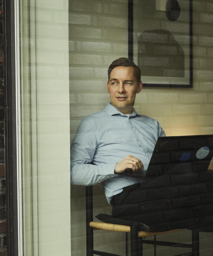 Portræt af Thomas Fly