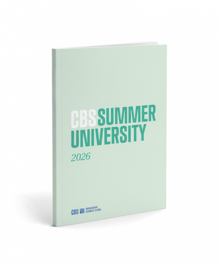 CBS Summer University brochure cover