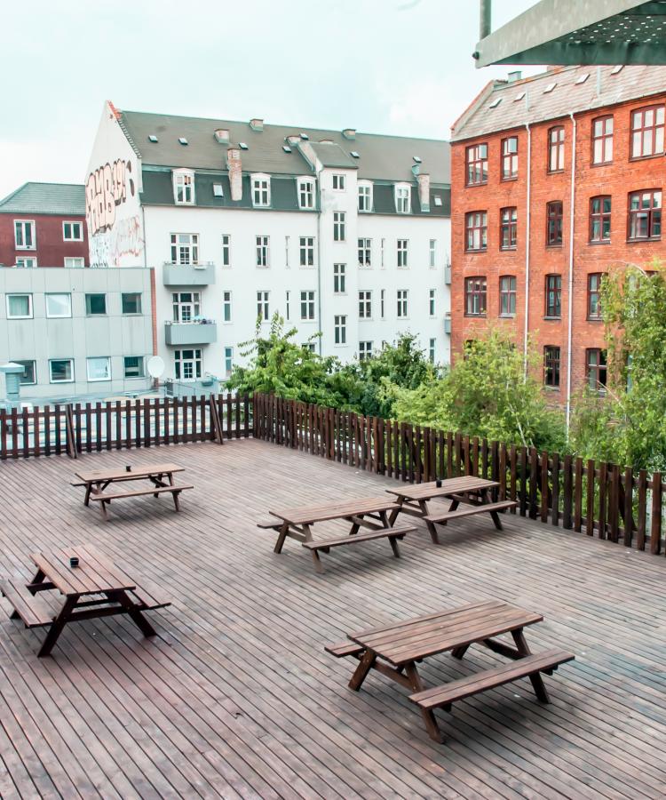 Svanevej roof terrace