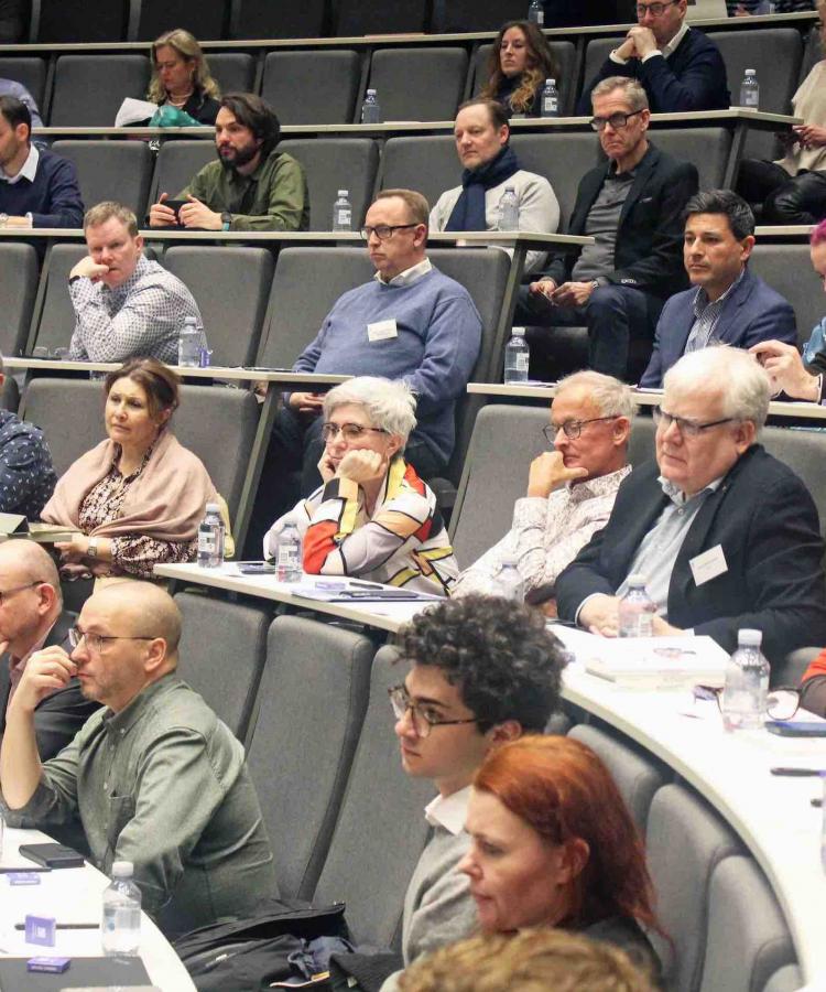 Publikum til Executive Education eventet, A career with AI as a companion