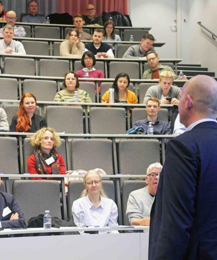 Publikum til Executive Education eventet, A career with AI as a companion
