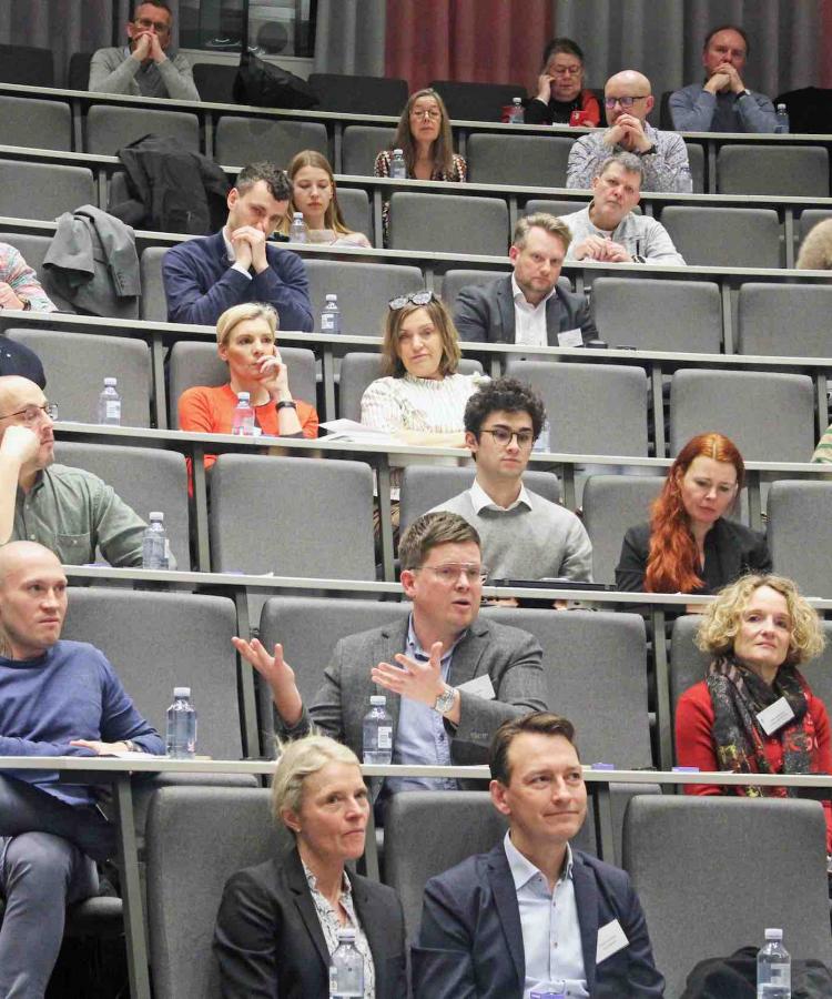 Publikum til Executive Education eventet, A career with AI as a companion
