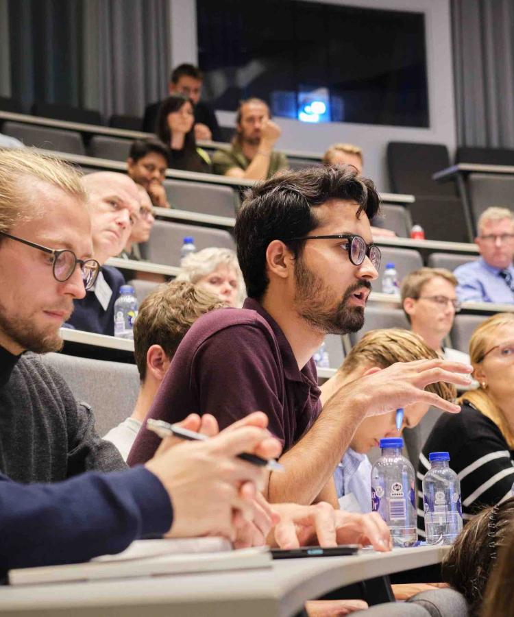 Publikum ved eventet Developing an ai agile mindset