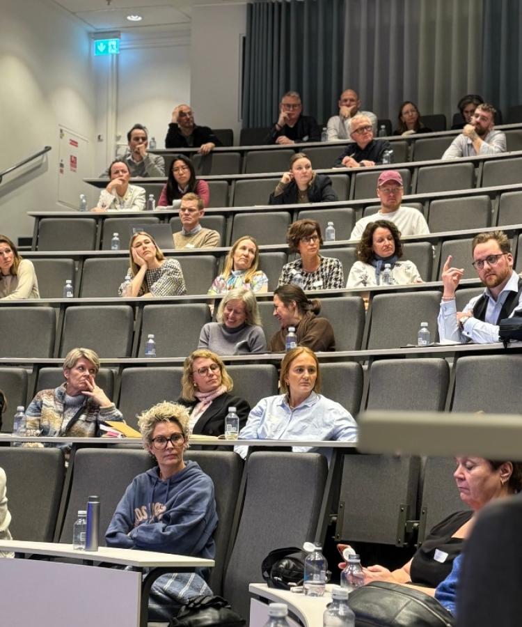 Publikum til Executive Education event om tilknytning og trivsel