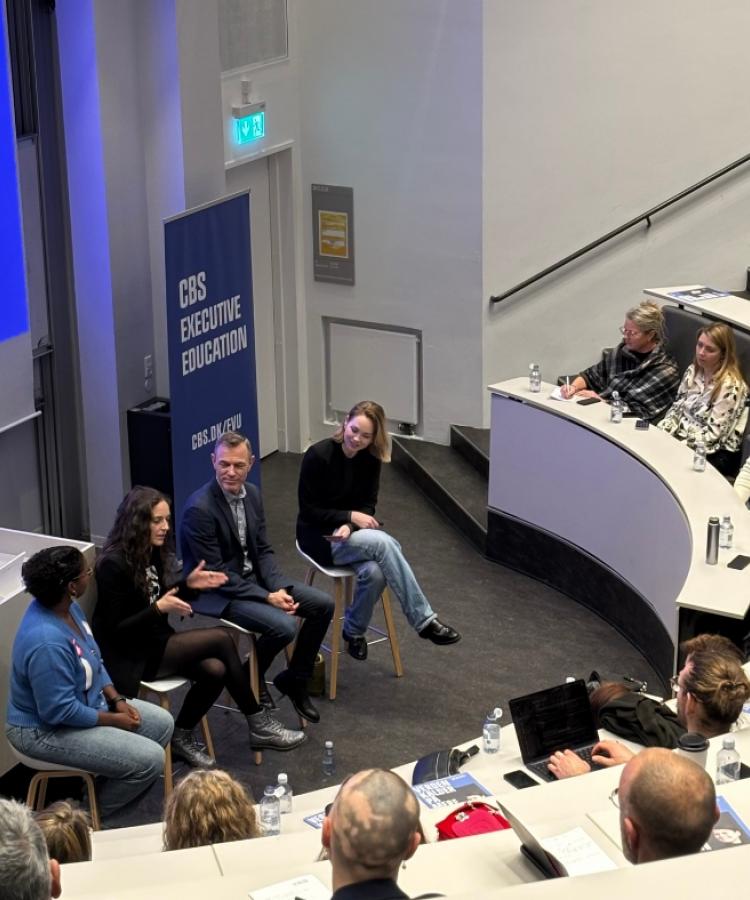 Paneldebat til Executive Education event om tilknytning og trivsel