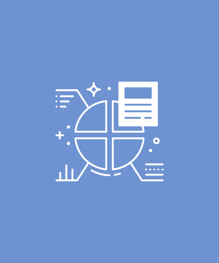 pie chart and document