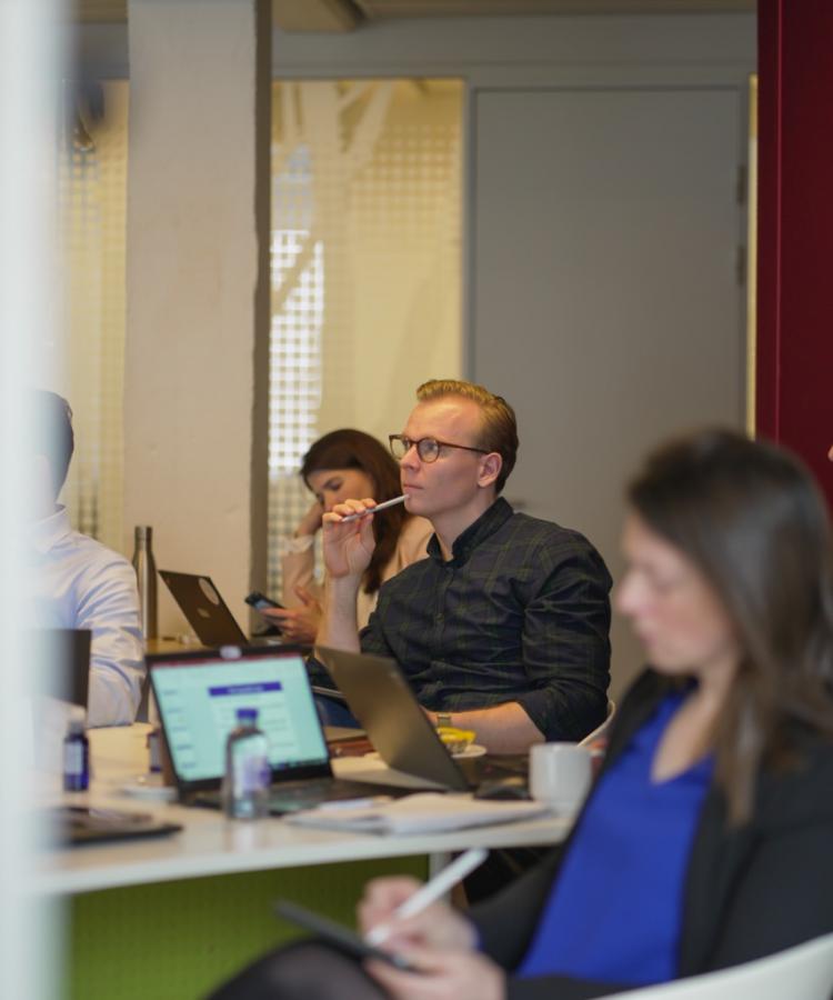 Image of Attentive EMAB participant in class