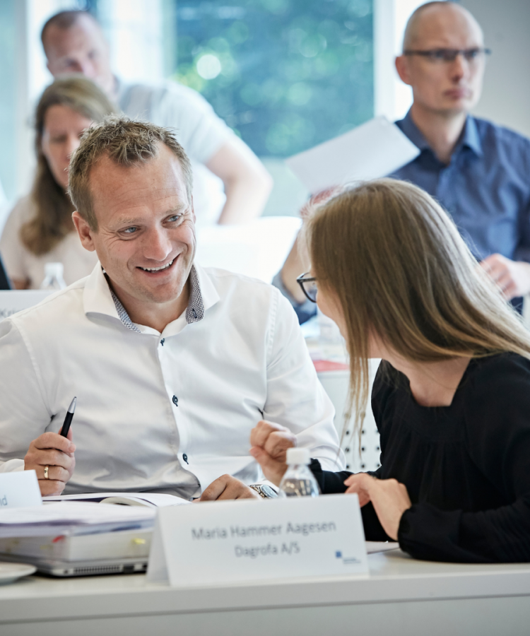 Portrait of Jesper Østerlund in EMBA class