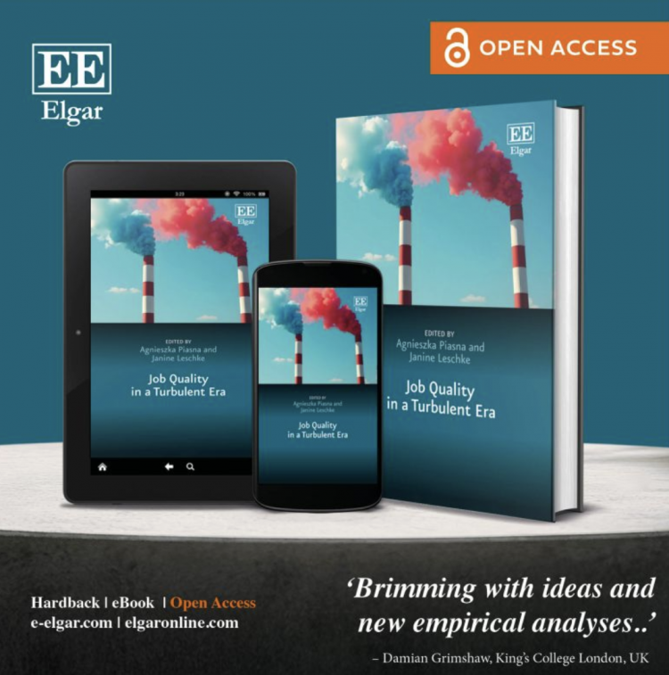 Book on 'Job Quality in a Turbulent Era' in physical and digital formats