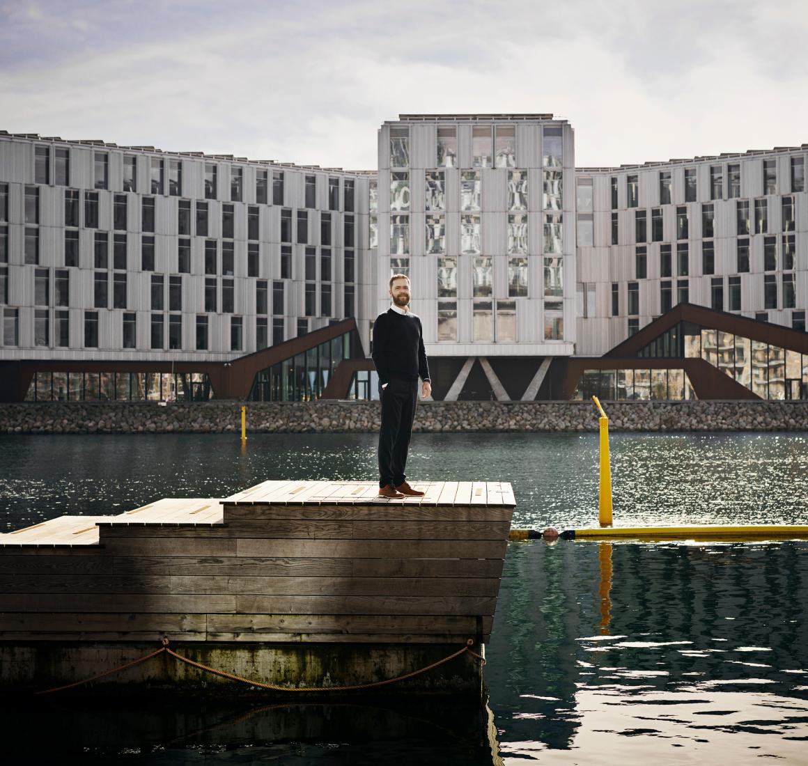 Portræt af Lasse Semler