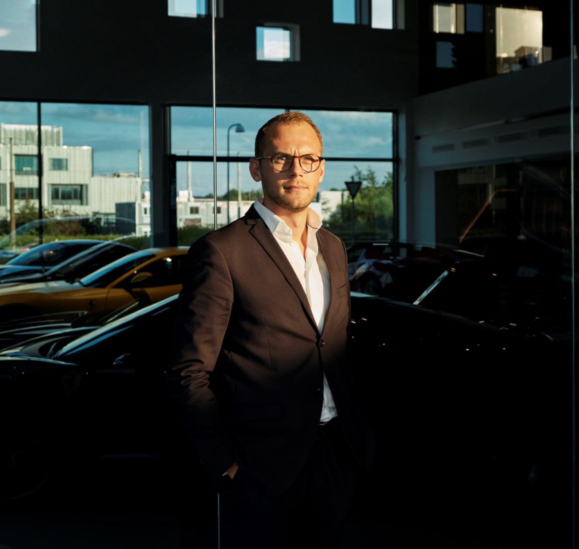 Portræt af Michael Bjerrekær