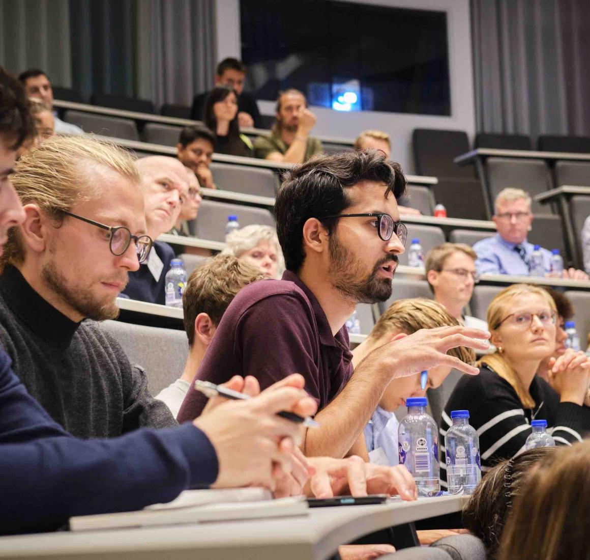 Publikum ved eventet Developing an ai agile mindset