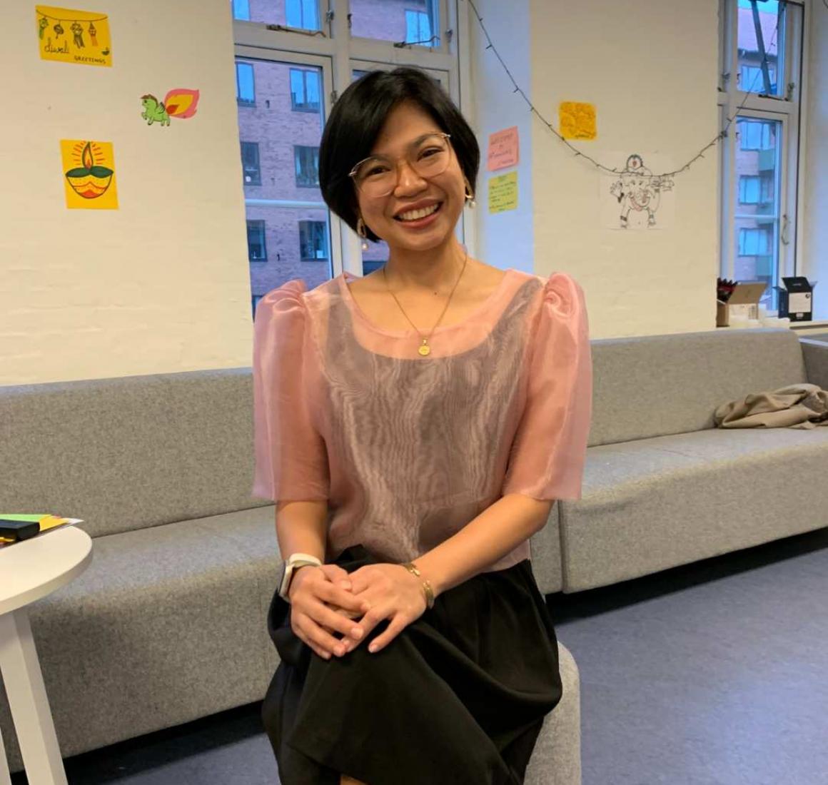 Casual portrait of Jaimie Rose Mingming, alumni from FTMBA