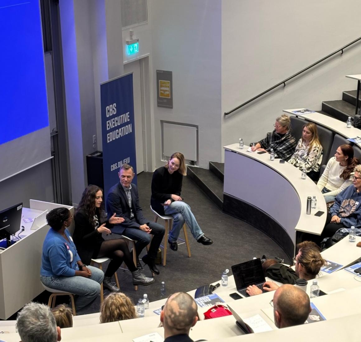 Paneldebat til Executive Education event om tilknytning og trivsel