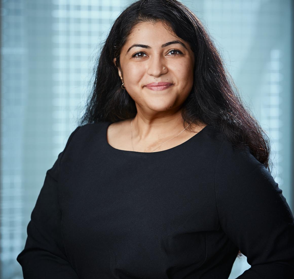 Portrait of Vasundhara Vigh, alumni from FTMBA