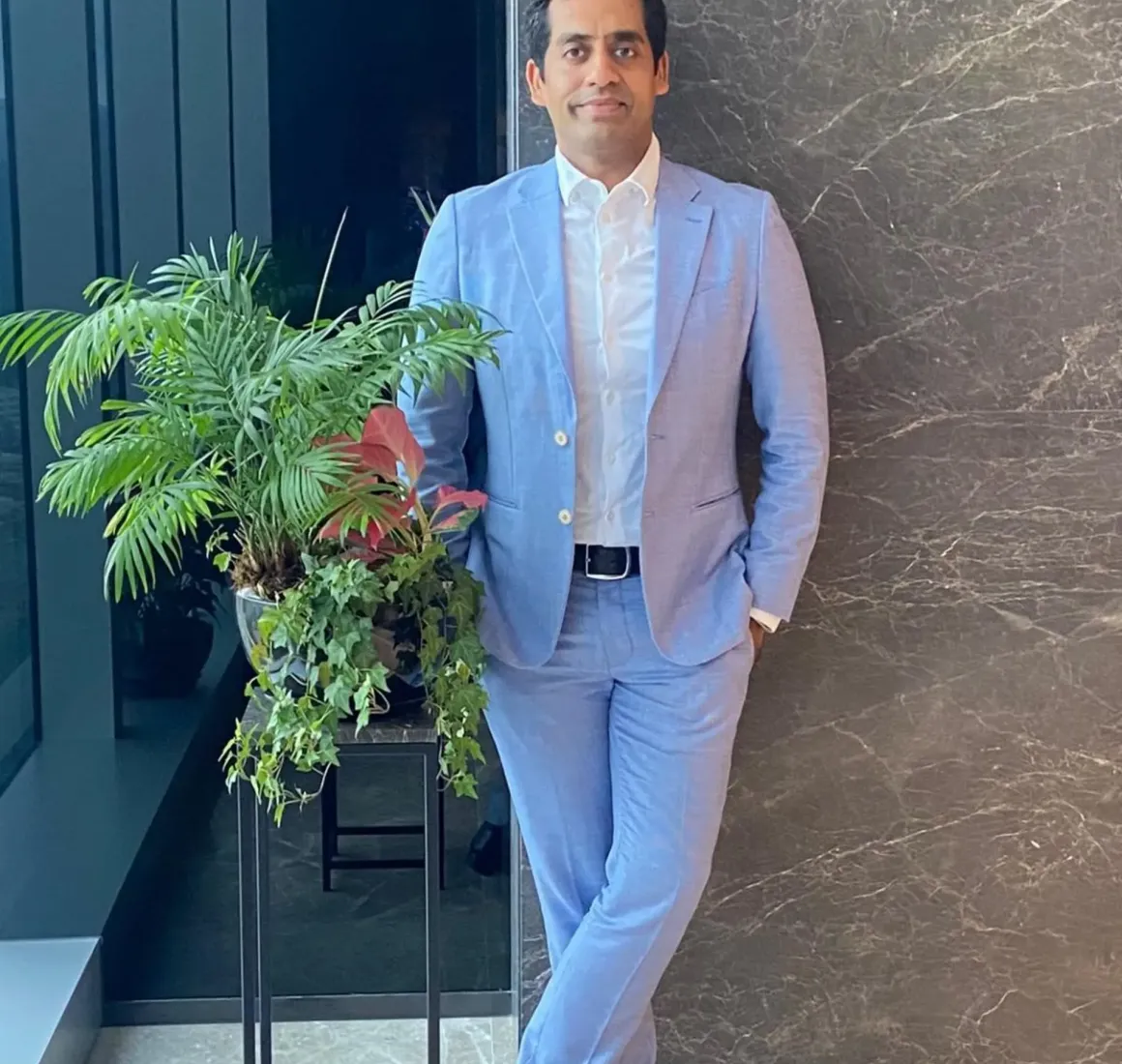Portrait of Captain Kavi Diwan from Blue MBA