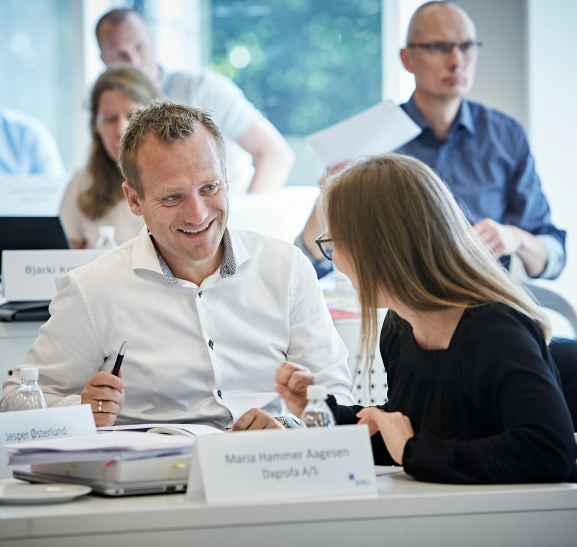 Portrait of Jesper Østerlund in EMBA class