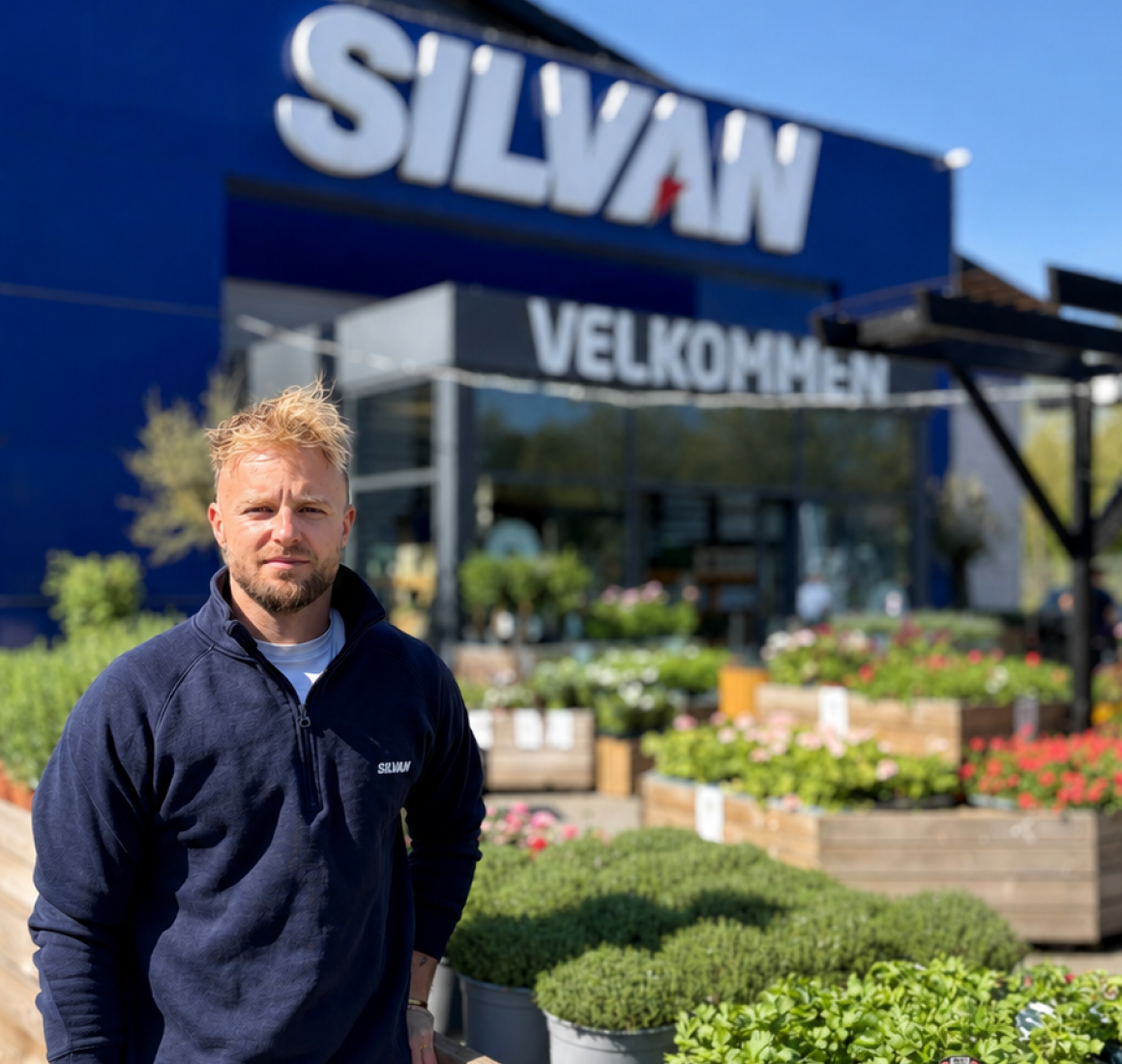 Regionschef i Silvan og HD-alumne fra CBS, Nicklas Krause, foran Silvan