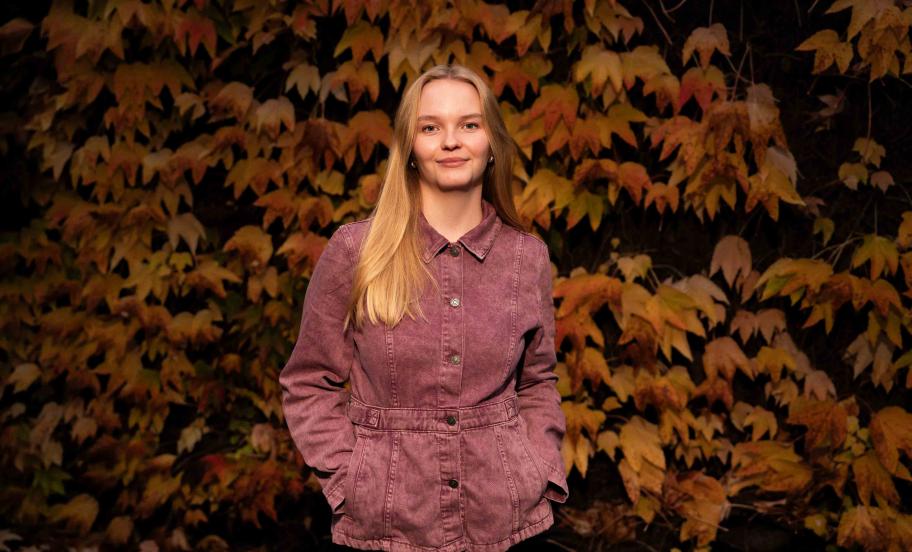 Portræt af Johanne Emilie Christensen
